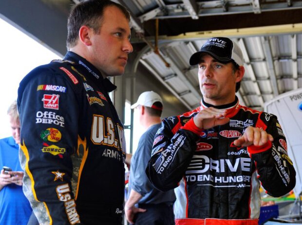 Jeff Gordon, Ryan Newman Jeff Gordon, Ryan Newman