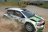 Bild zum Inhalt: Skoda-Pilot Kreim gewinnt Rallye Niedersachsen