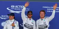 Bild zum Inhalt: Formel 1 Silverstone 2015: Historische Pole für Hamilton