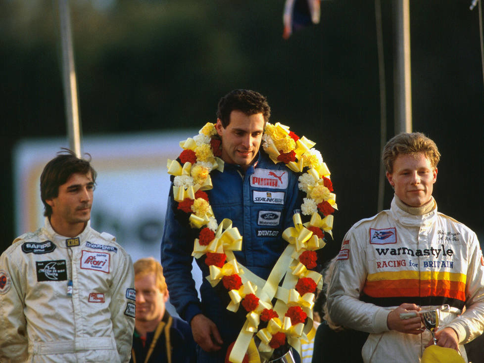 Roland Ratzenberger siegt beim Formel-Ford-Festival 1986