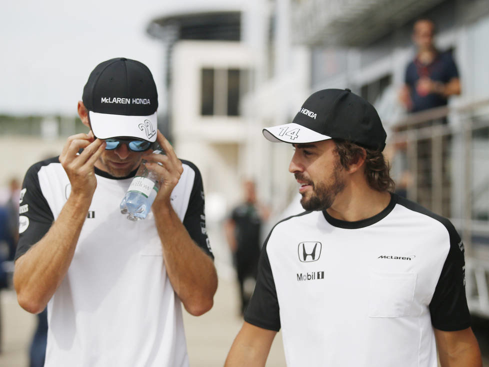 Jenson Button, Fernando Alonso