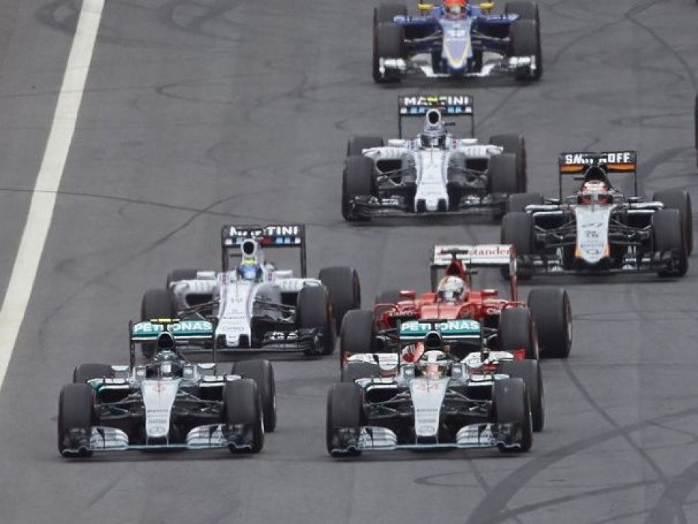 Nico Rosberg, Lewis Hamilton