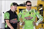 Kyle Busch und Crewchief Adam Stevens