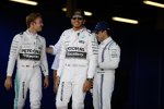 Lewis Hamilton (Mercedes), Nico Rosberg (Mercedes) und Felipe Massa (Williams) 