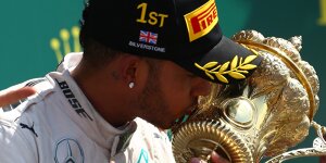 Formel 1 Silverstone 2015: Hamilton gewinnt Regen-Krimi