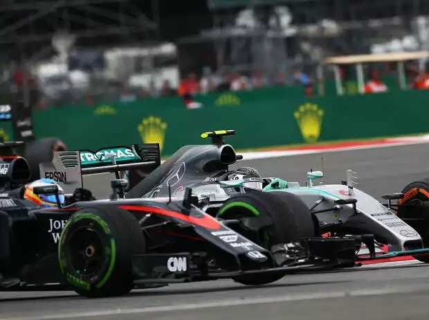 Titel-Bild zur News: Fernando Alonso, Nico Rosberg