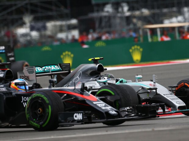 Titel-Bild zur News: Fernando Alonso, Nico Rosberg