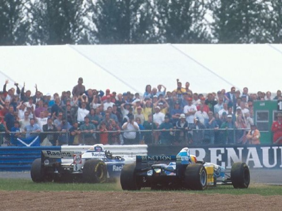 Damon Hill, Michael Schumacher