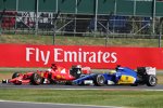 Marcus Ericsson (Sauber) und Kimi Räikkönen (Ferrari) 