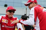 Sebastian Vettel (Ferrari) und Kimi Räikkönen (Ferrari) 