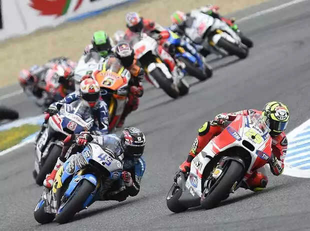 Titel-Bild zur News: Andrea Iannone, Scott Redding