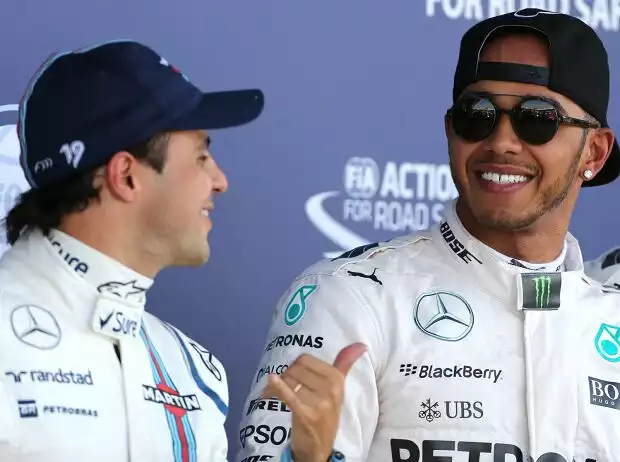 Lewis Hamilton, Felipe Massa Titel-Bild zur News: Lewis Hamilton, Felipe Massa