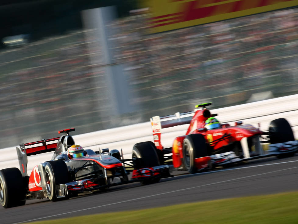 Lewis Hamilton, Felipe Massa