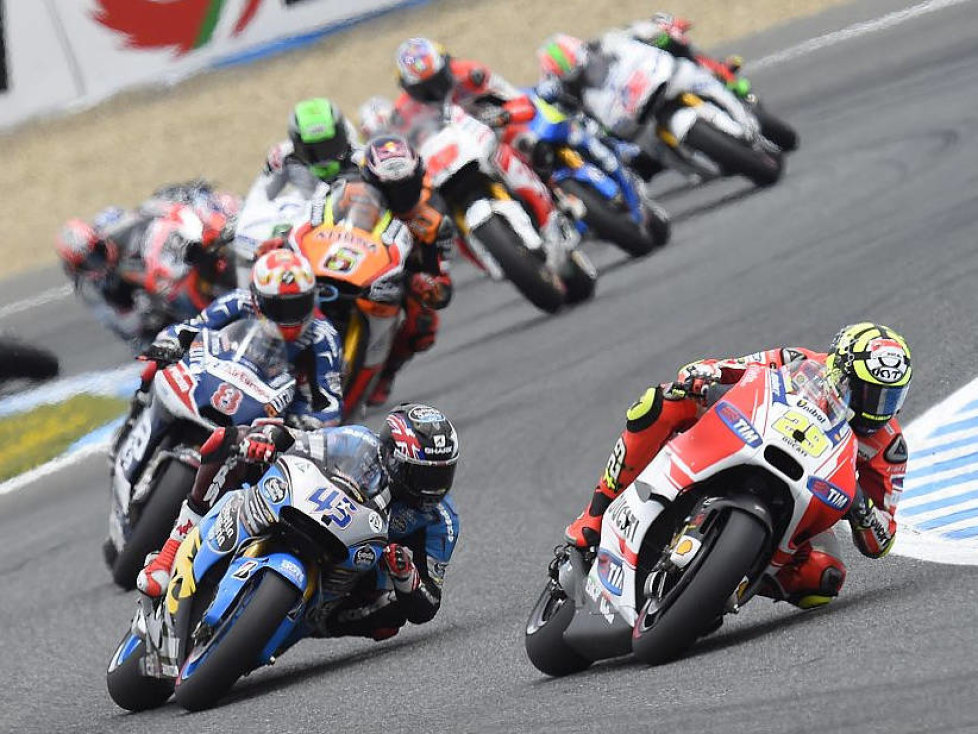 Andrea Iannone, Scott Redding