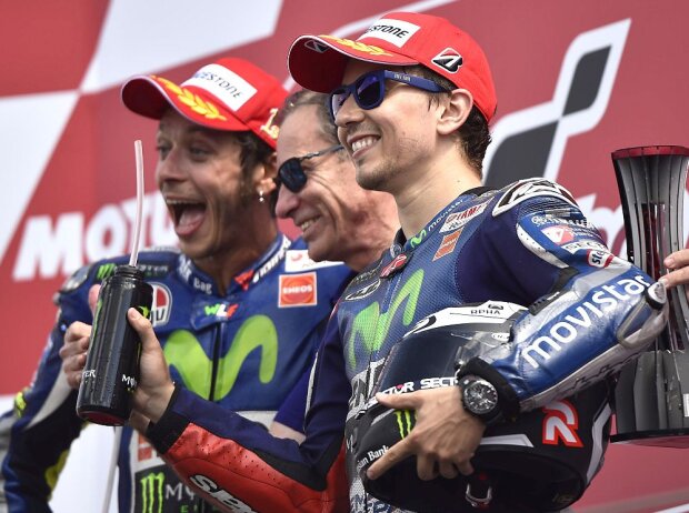 Valentino Rossi, Jorge Lorenzo Valentino Rossi, Jorge Lorenzo