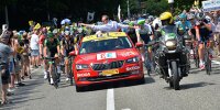 Bild zum Inhalt: Skoda führt die Tour de France an