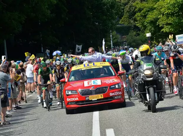 Skoda Superb als Red Car bei der Tour de France 2015 Titel-Bild zur News: Skoda Superb als Red Car bei der Tour de France 2015