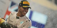 Bild zum Inhalt: Lewis Hamilton: Vor zweitem WM-Titel schlecht geschlafen