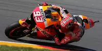 Bild zum Inhalt: MotoGP Sachsenring 2015: Rossi bei Marquez-Show Dritter