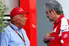 Bild zum Inhalt: Spaghetti-Affäre: Niki Lauda entschuldigt sich nicht bei Ferrari