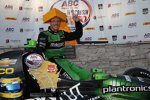 Sebastien Bourdais (KV) in der Victory Lane