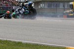 Crash Esteve Rabat und Franco Morbidelli 