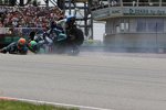 Crash Esteve Rabat und Franco Morbidelli 