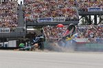 Crash Esteve Rabat und Franco Morbidelli 