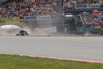 Crash Esteve Rabat und Franco Morbidelli 