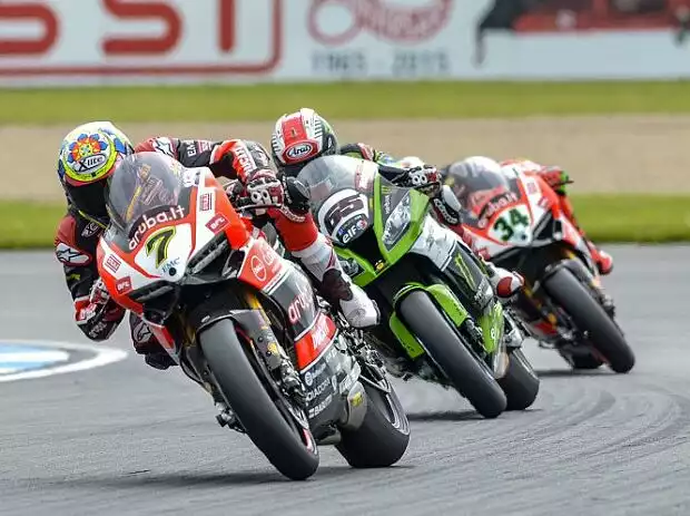Titel-Bild zur News: Chaz Davies, Jonathan Rea