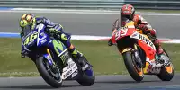 Bild zum Inhalt: Rossi über WM-Kampf: "Dürfen Marquez nicht vergessen"