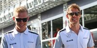 Bild zum Inhalt: Magnussen lernt von den "zwei besten Fahrern der Formel 1"