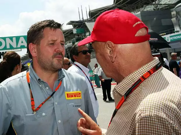 Paul Hembery, Niki Lauda Titel-Bild zur News: Paul Hembery, Niki Lauda