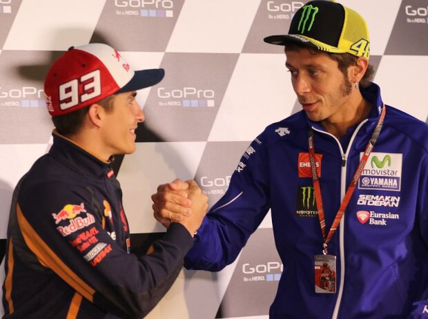 Marc Marquez, Valentino Rossi