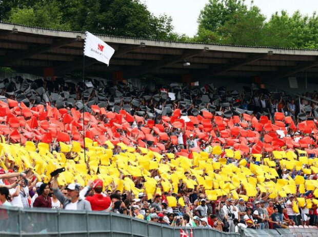 Fans in Hockenheim Fans in Hockenheim