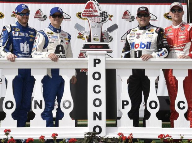 Dale Earnhardt Jun., Jeff Gordon, Kevin Harvick, Tony Stewart Dale Earnhardt Jun., Jeff Gordon, Kevin Harvick, Tony Stewart