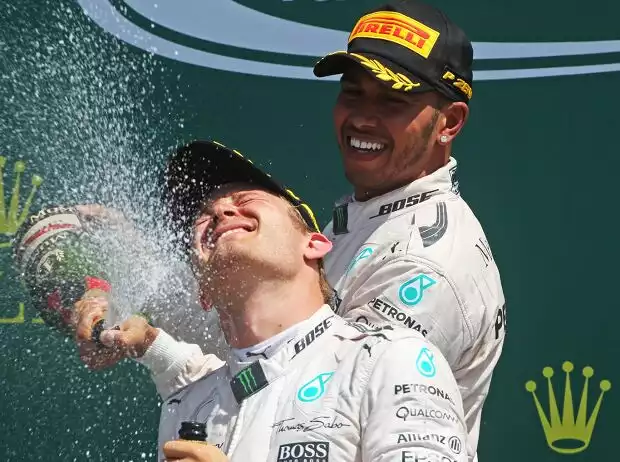 Lewis Hamilton, Nico Rosberg Titel-Bild zur News: Lewis Hamilton, Nico Rosberg
