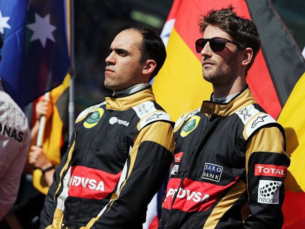 Pastor Maldonado, Romain Grosjean