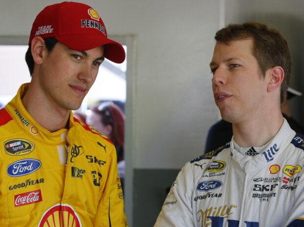 Brad Keselowski, Joey Logano Brad Keselowski, Joey Logano