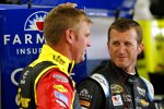 Clint Bowyer und Kasey Kahne