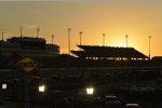 Sonnenuntergang am Iowa Speedway