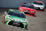 Kyle Busch (Gibbs), Kurt Busch (Stewart/Haas) und Carl Edwards (Gibbs) 