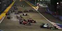 Start zum Grand Prix von Singapur 2014