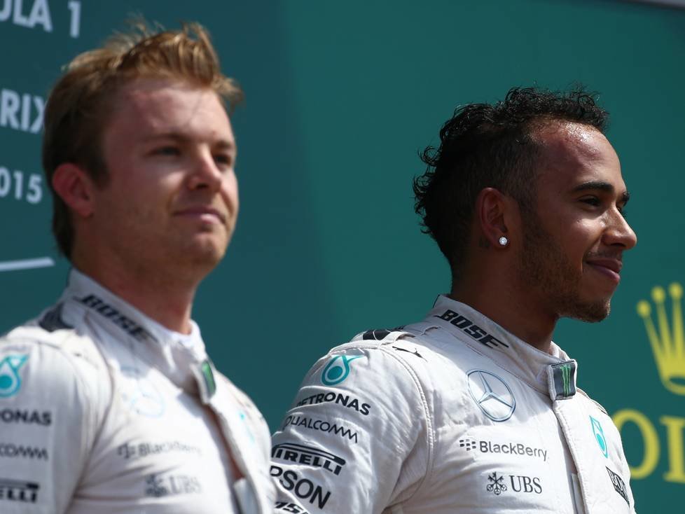 Nico Rosberg, Lewis Hamilton