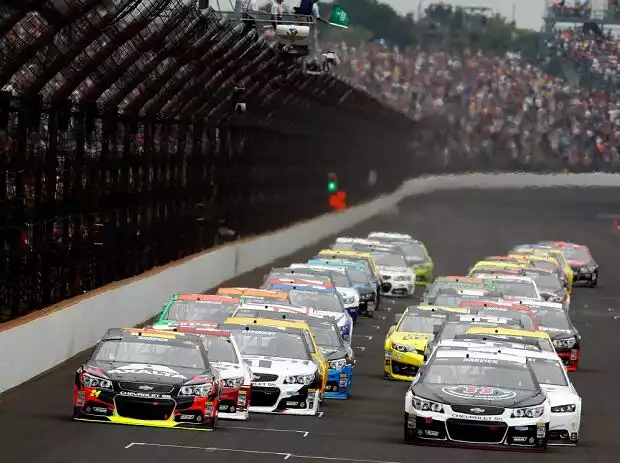 Start zum Brickyard 400 in Indianapolis 2014 Titel-Bild zur News: Start zum Brickyard 400 in Indianapolis 2014