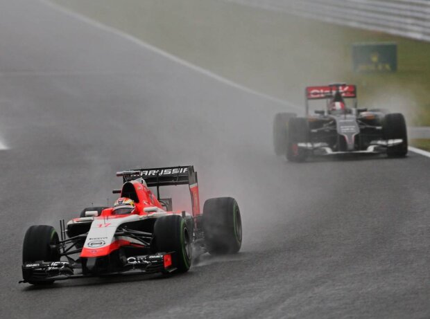 Titel-Bild zur News: Jules Bianchi, Adrian Sutil
