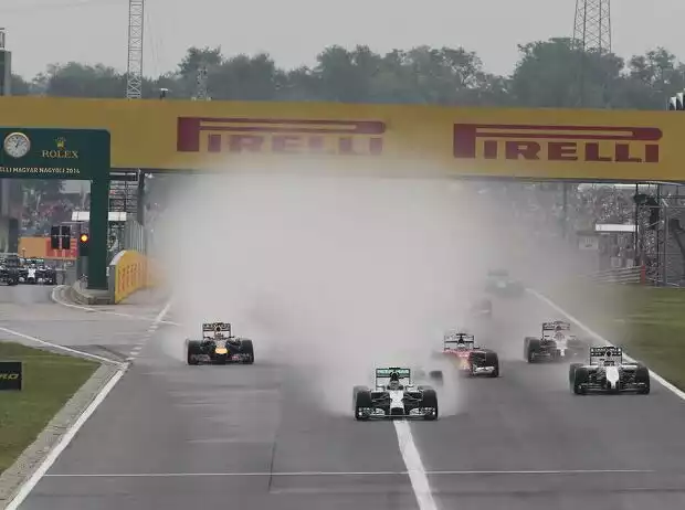 Start zum Grand Prix von Ungarn 2014 Titel-Bild zur News: Start zum Grand Prix von Ungarn 2014