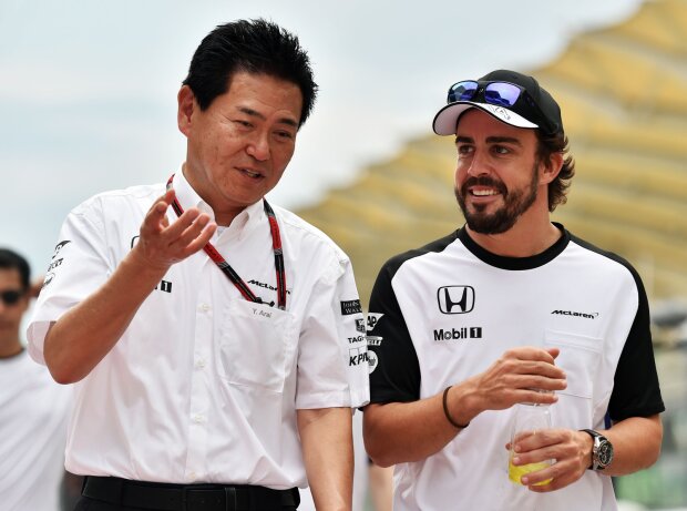 Yasuhisa Arai, Fernando Alonso Yasuhisa Arai, Fernando Alonso
