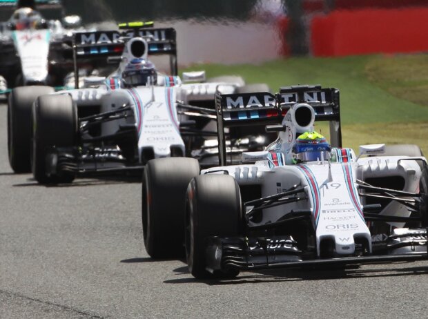 Titel-Bild zur News: Felipe Massa, Valtteri Bottas, Lewis Hamilton