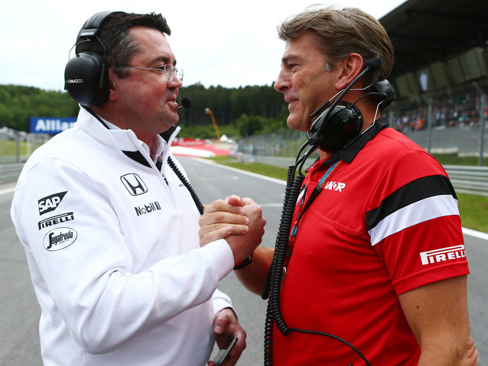 Eric Boullier, Graeme Lowdon